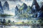 【油画】桂林山水