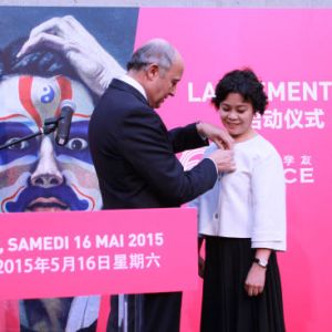 铁凝获法国文学艺术骑士勋章
